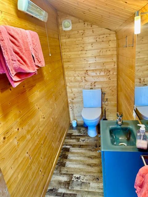 Chalet sur pilotis accès Spa Lucéram Esterno foto